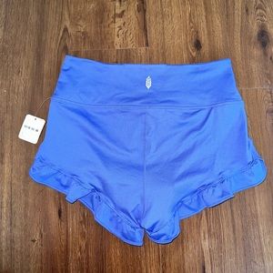 Free People Movement NWT Solid Plie All Day Shorts